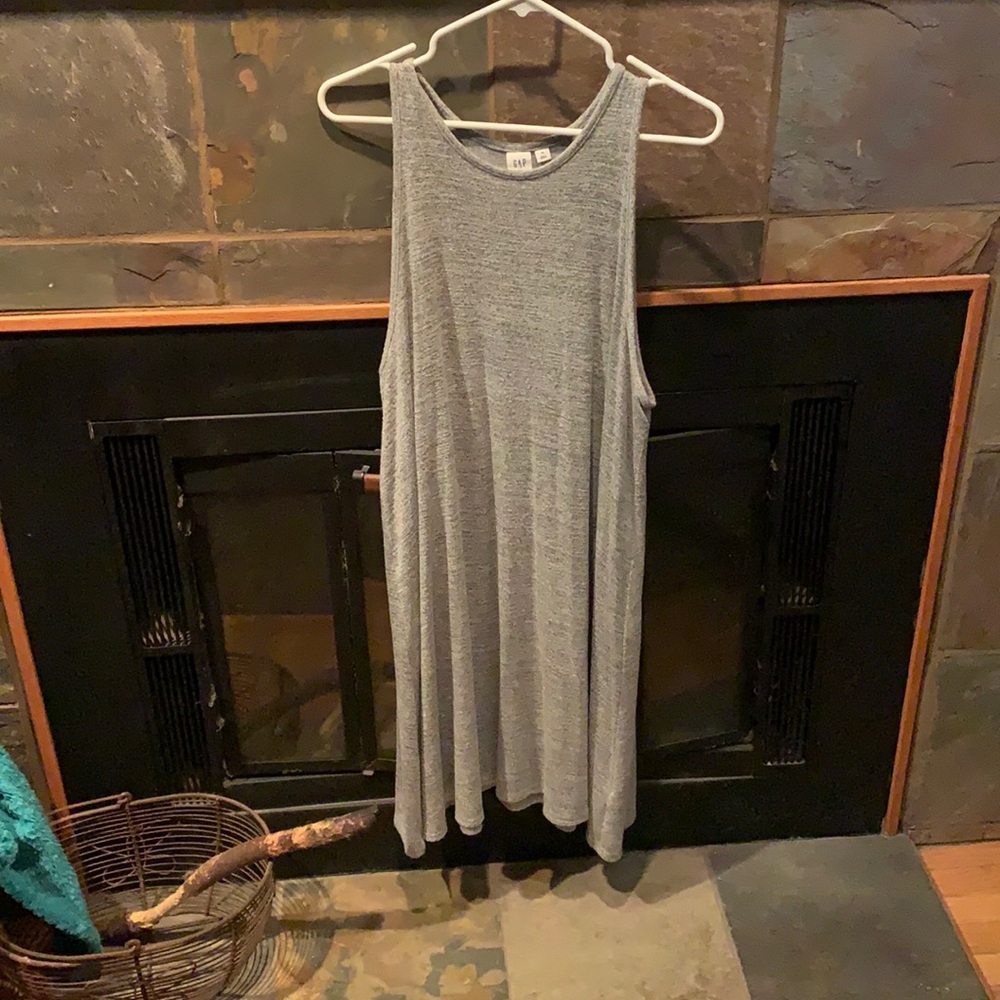 Gap gray casual sleeveless dress